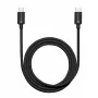 Forcell USB-C to USB-C kaabel F-Energy QC PD Tube 1m C293 Must