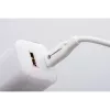 Forcell VT-41 GaN III 33W seinadapter 1x USB-C PD 3.0 & 1x USB-A QC 4.0 (valge)
