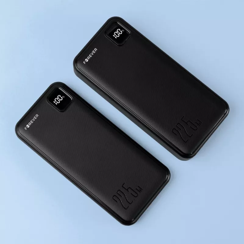 Forever Power Bank TB-300L PD QC 22.5W 20000 mAh Must