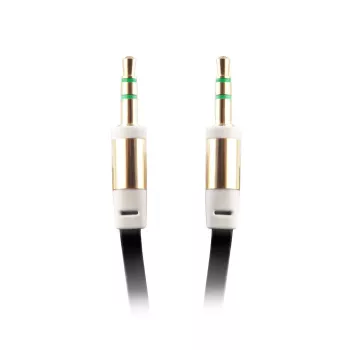 FOREVER Universaalne AUX-kaabel 3,5 mm isane-isane, 1 m, must