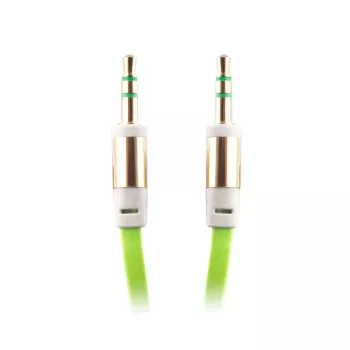 Forever Universal AUX-kaabel 3,5mm Roheline 1m