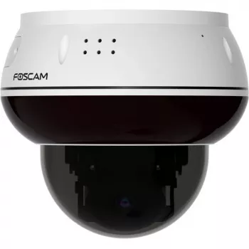 Foscam D8ET-W 8MP 4K UHD PoE PTZ IP Dome Camera with AI Detection, White