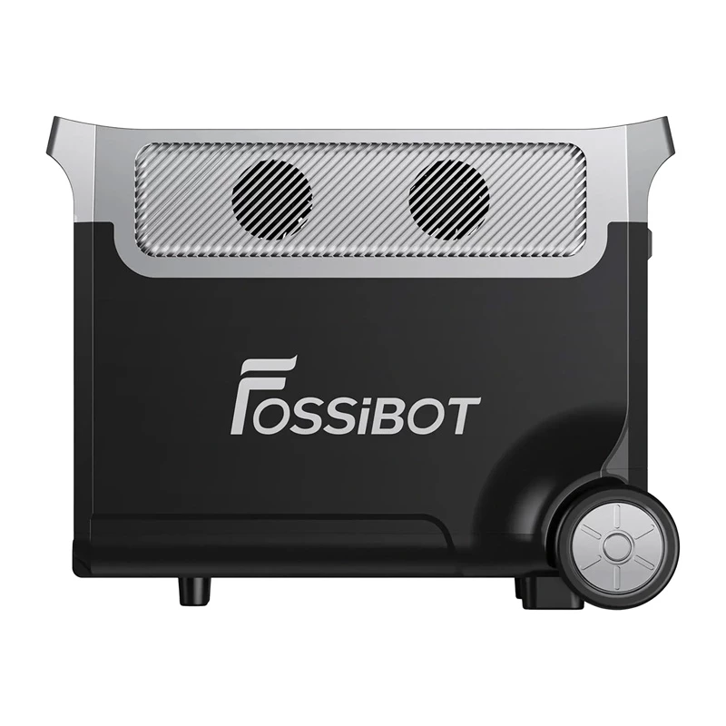 FOSSIBOT FB3840 3840Wh LiFePO4 kaasaskantav elektrijaam 2200W puhas siinuslaine vahelduvvoolu väljund, päikeseenergiaks valmis, laiendatav aku