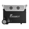 FOSSIBOT FB3840 3840Wh LiFePO4 kaasaskantav elektrijaam 2200W puhas siinuslaine vahelduvvoolu väljund, päikeseenergiaks valmis, laiendatav aku