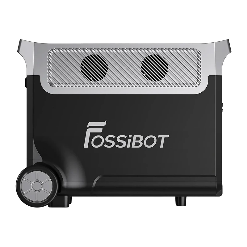 FOSSIBOT FB3840 3840Wh LiFePO4 kaasaskantav elektrijaam 2200W puhas siinuslaine vahelduvvoolu väljund, päikeseenergiaks valmis, laiendatav aku