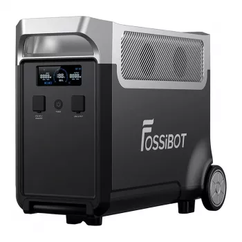 FOSSIBOT FB3840 3840Wh LiFePO4 kaasaskantav elektrijaam 2200W puhas siinuslaine vahelduvvoolu väljund, päikeseenergiaks valmis, laiendatav aku