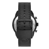 Fossil FS5874 meeste sinise numbrilaua ja pruuni nahkrihmaga käekell 42mm