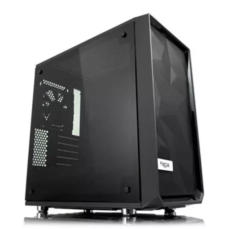 Fractal Design Meshify C Mini Dark TG Micro ATX Tower with Tempered Glass Window