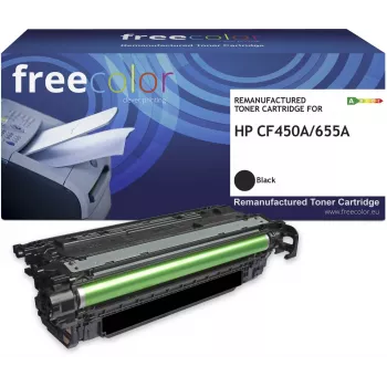 Freecolor M652K-FRC toonerikassett must 12500 lehte ühilduv HP CF450A