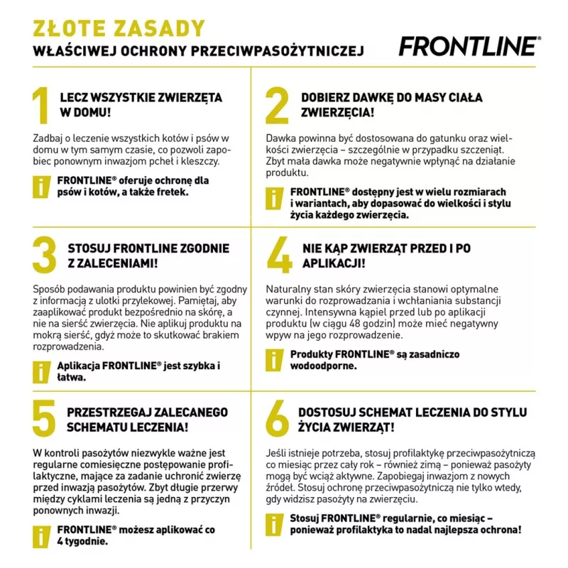 FRONTLINE Tri-act L 20-40 kg - Parasiiditilgad koertele - 3 x 4 ml
