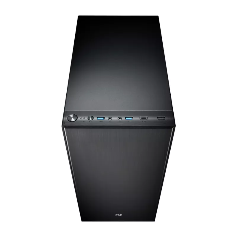 FSP CMT223S ATX Mid Tower korpus - must
