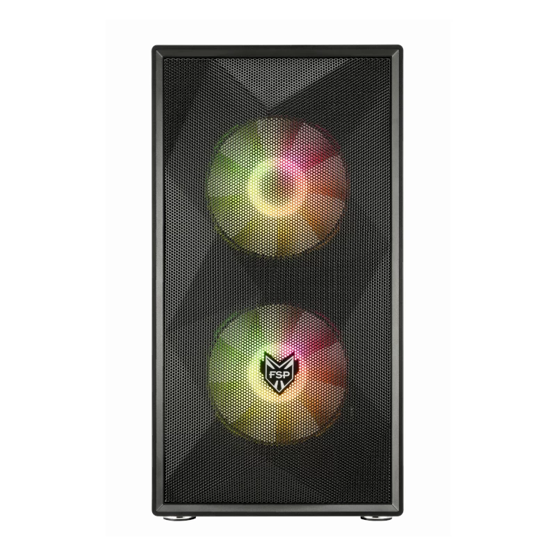 FSP CST130A Micro-ATX mängukorpus - must
