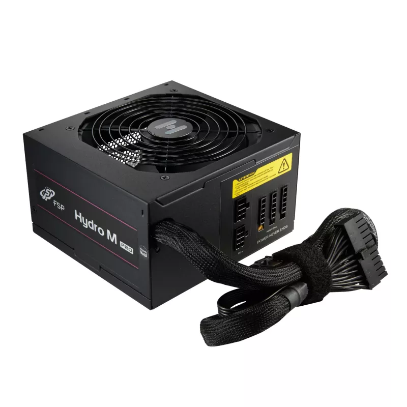 FSP Hydro M Pro 800W 80PLUS Bronze Gen5 poolmodulaarne toiteplokk