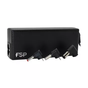 FSP NB 90W Dell sülearvuti adapter - 19.5V 4.62A, 90W, must