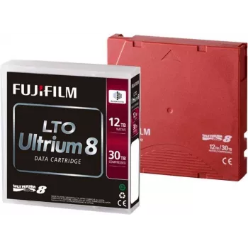 FUJIFILM LTO Ultrium 8 WORM andmekassett 12TB/30TB koos vöötkoodi sildiga 16551233
