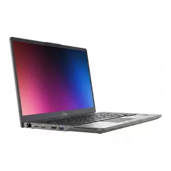 Fujitsu LIFEBOOK U7411 14 inch FHD sülearvuti - Intel Core i7-1165G7, 16GB RAM, 512GB SSD, Windows 11 Pro, must/hõbe