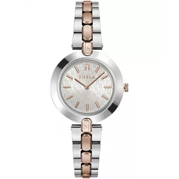 FURLA Arco Chain naiste kvartskell WW00002004L5 34mm roostevaba teras hõbedane