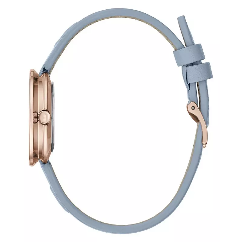 FURLA Arco Chain Naiste Kvartskell 30mm Hõbedane Roostevaba Teras