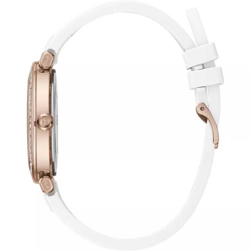 FURLA Arco Chain naiste kvartskell 38mm hõbedane roostevabast terasest võrkrihm WW00011003L3