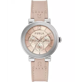 FURLA Arco Chain naiste kvartskell WW00011001L1 38mm hõbedane roostevabast terasest võrkrihm