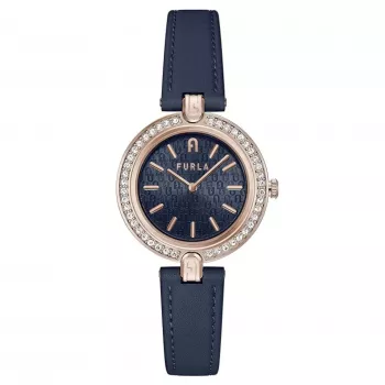 FURLA Arco Chain naiste käekell WW00002006L3 34mm roosakuldse tooniga roostevaba teras