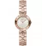 FURLA Arco Mini naiste kvartskell WW00004008L3 30mm hõbevalge sihverplaadiga musta nahkrihmaga