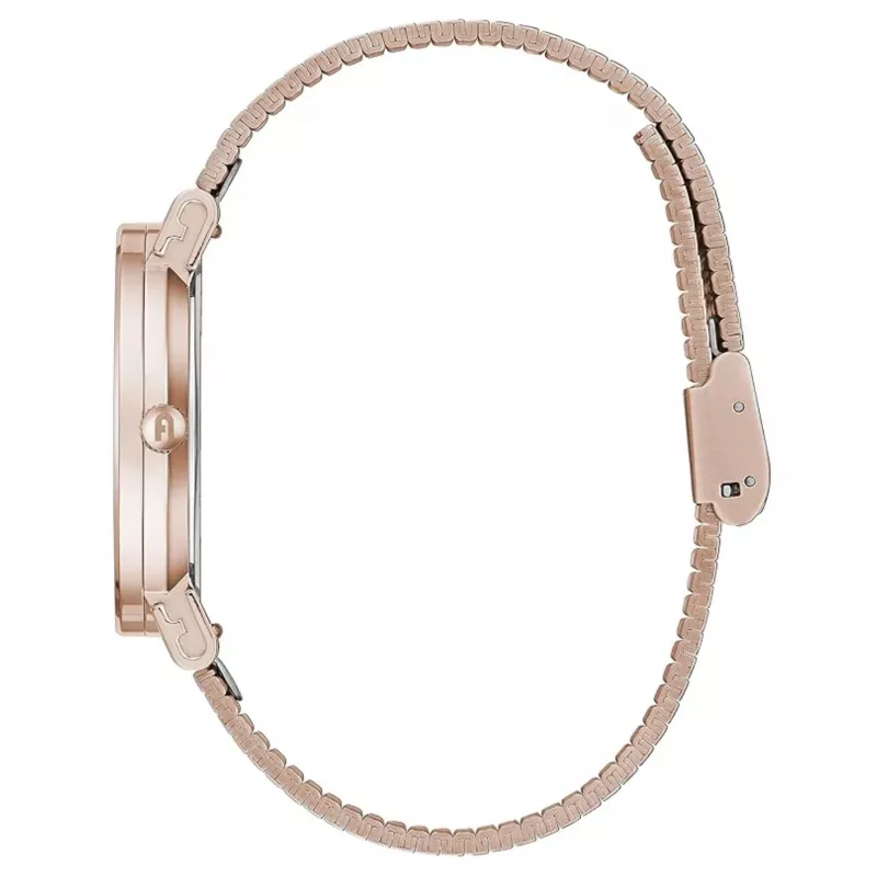 Furla Arco Naiste Kvartskell 38mm Roosakuldne Roostevaba Teras Roosa Nahk