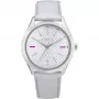 FURLA Giada Naiste Kvartskell 35mm Roostevabast Terasest Korpuse Roosa Nahkrihmaga R4251101504