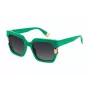 FURLA SFU624-54092X Naiste Havana atsetaat geomeetrilised päikeseprillid 54mm