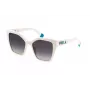 FURLA SFU686-5403GF Naiste ristkülikukujulised päikeseprillid Havana pruun atsetaatraamiga Gradient pruun lääts 54/18/140 mm