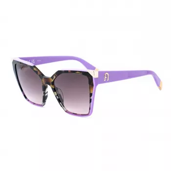 FURLA SFU686V5403KA Naiste Havana ruudukujulised päikeseprillid 54/18/140 mm