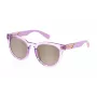 FURLA SFU687-516PFG Naiste päikeseprillid Havana atsetaatraamiga, pruunide gradiendiläätsedega, 51 mm