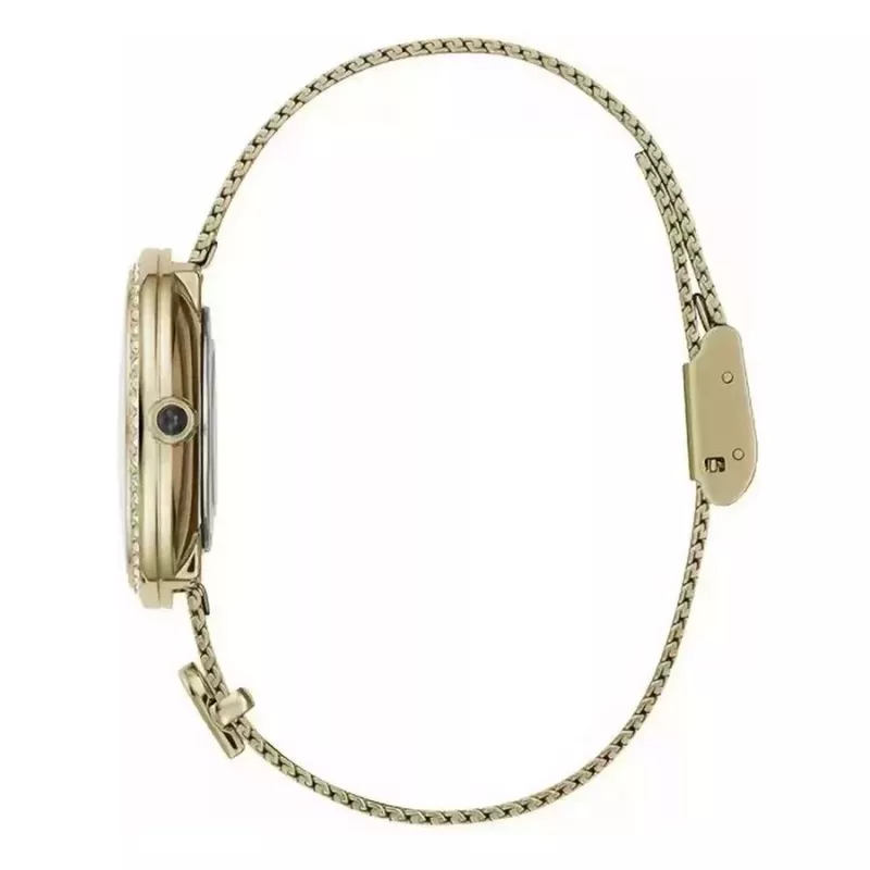 FURLA naiste Arco Chain käekell WW00022001L2 32mm roostevabast terasest hõbedase päikesekiirega sihverplaadiga
