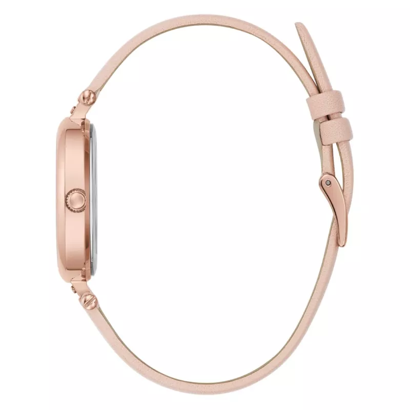FURLA naiste käekell WW00018008L3 38mm roostevabast terasest kvarts-analoog hõbedase numbrilaua ja musta nahkrihmaga