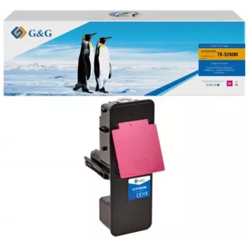 G&G 14778 Ühilduv toonerikassett Kyocera TK-5240M jaoks – Magenta, Laser, 3000 lehekülge