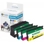 G&G Ühilduv tindikassettide komplekt HP 953XL must, tsüaan, magenta, kollane (4-pakk) suure saagikusega
