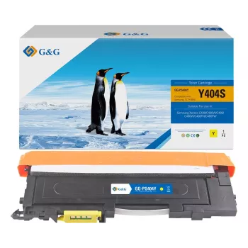 G&G ühilduv kollane toonerikassett Samsung CLT-Y404S / HP SU444A jaoks (14466)