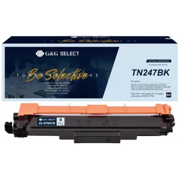 G&G GS-BTN247K ühilduv toonerikassett Brother TN-247BK jaoks (must, 3000 lehekülge)