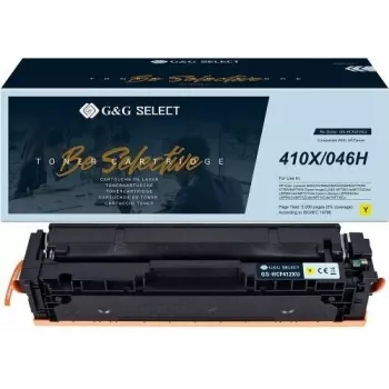 G&G GS-HCF412XU Ühilduv toonerikassett kollane (HP 412X / CF412X) - 9000 lehekülge