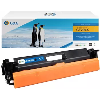 G&G XL ühilduv toonerikassett HP 94X/CF294X jaoks – must, suure väljundiga
