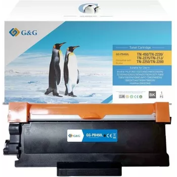 G&G XL toonerikassett, ühilduv Brother TN-2220/TN-2010 (13998)