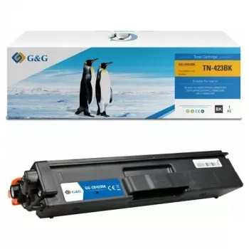 G&G XL toonerikassett, ühilduv Brother TN-423BK (must)