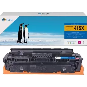 G&G XL toonerikassett, ühilduv HP 415X / W2033X - magenta, 6000 lehekülge