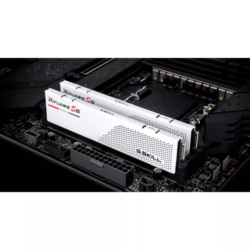 G.Skill Ripjaws S5 64 GB (2x 32 GB) DDR5-5200 CL36 White Desktop RAM
