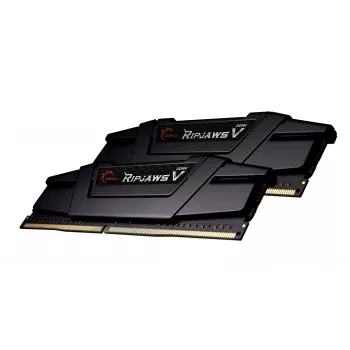 G.Skill Ripjaws V 64GB (2x32GB) DDR4 3600MHz CL18 lauaarvuti mälukomplekt - must