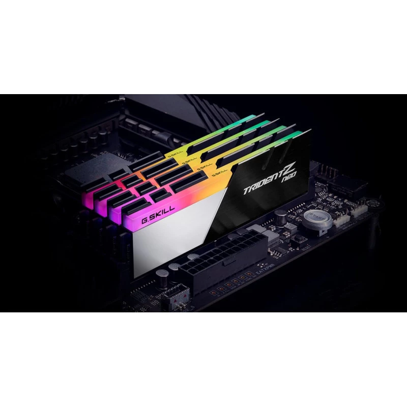 G.Skill Trident Z Neo 64GB (2x32GB) DDR4 3600MHz CL18 mälukomplekt - must