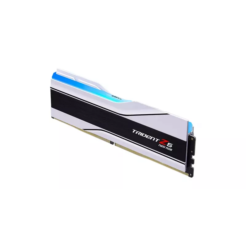 G.Skill Trident Z5 Neo RGB 48 GB (2x 24 GB) DDR5-6400 CL32 Valge AMD EXPO mälukomplekt F5-6400J3239F24GX2-TZ5NRW