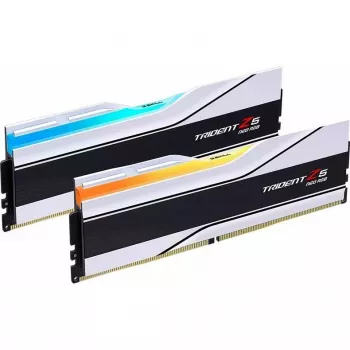G.Skill Trident Z5 Neo RGB 48 GB (2x 24 GB) DDR5-6400 CL32 Valge AMD EXPO mälukomplekt F5-6400J3239F24GX2-TZ5NRW