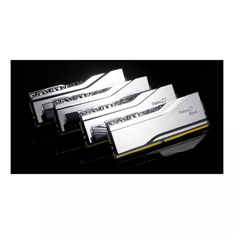 G.Skill Trident Z5 Royal RGB 48GB (2x24GB) DDR5-8400 CL40 Lauaarvuti mälukomplekt - Poleeritud hõbe