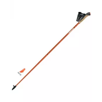 Gabel X-1.35 Active Nordic Walking Kepid 125 cm Fikseeritud Pikkusega (Must/Punane)